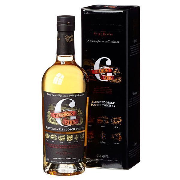 THE SIX ISLES ISLAND BLENDED MALT SCOTCH WHISKY