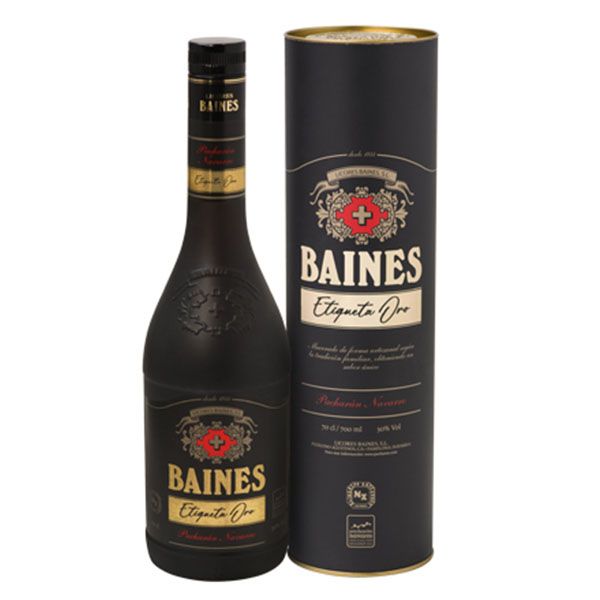 Pacharán Baines Etiqueta Oro