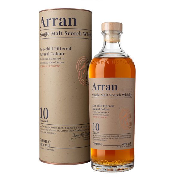 Arran 10 Year Old Single Malt 70cl.